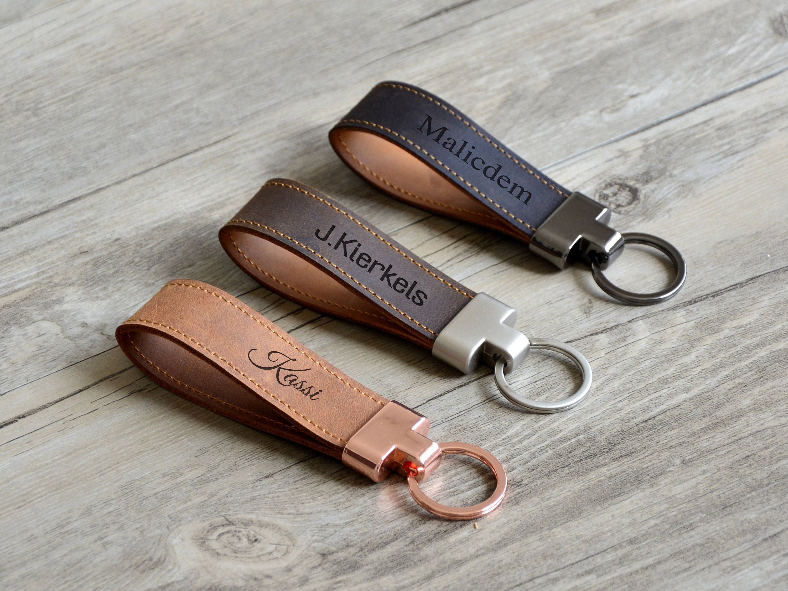 Leather Keychain